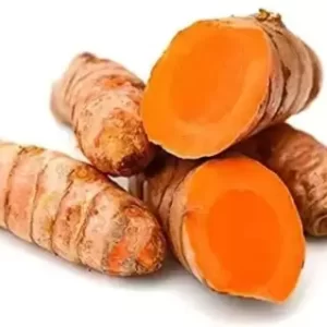 Raw Turmeric Fresh Kachi Haldi with High Curcumin for Golden Milk - 500 grams (500 g)