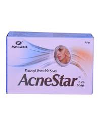 Acnestar 2.5% soap - acne soap(pack of 4)75g