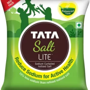 Tata Lite Iodized Salt (1 kg)x2