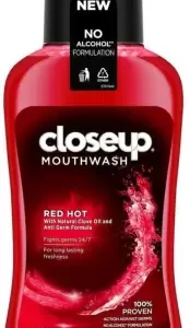 Closeup Red Hot Mouthwash - Clove Oil (250 ml)