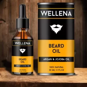 Wellena Beard Growth Oil Hair Oil (30 ml)