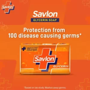Savlon Moisturizing Glycerin Soap with Germ Protection (5 x 125 g)