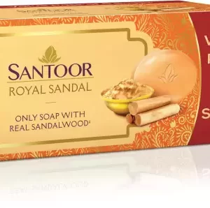 Santoor Royal Sandal (6 x 125 g)