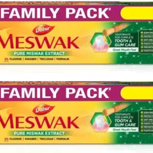 Dabur Meswak Toothpaste (600 g, Pack of 2