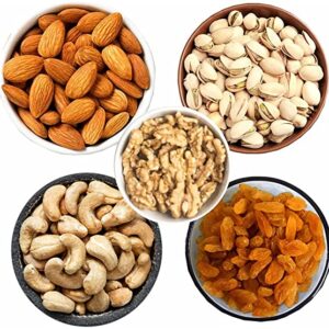 Badam Pista Almonds, (3x 250 g)