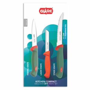 Glare Steel Knife KITCHEN COMPACT (Pack of 1)