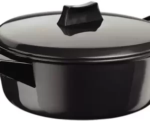 Hawkins Futura Hard Anodized Cook-n-Serve Bowl Handi 3 L with Lid (Hard Anodised, Non-stick)