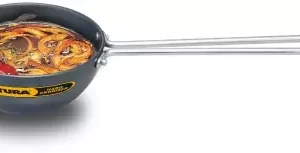 Hawkins Futura Big Tadka Pan Tadka Pan 12 cm diameter 480 ml capacity (Hard Anodised)