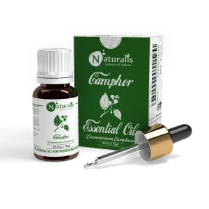 Naturalis Essence of Nature Camphor Essential Oil for Skin & Hair Care-15ML