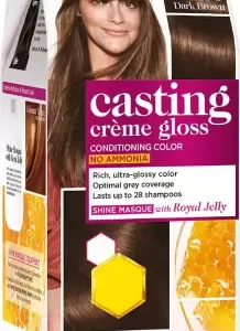 L'Oréal Paris Casting Creme Gloss Hair Color , Dark Brown 400