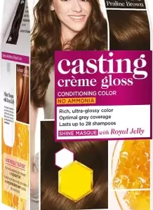L'Oréal Paris Casting Creme Gloss Hair Color , Praline Brown 530