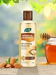 Joy Honey & Almonds Nourishing Body Oil, With Vitamin E & Sunscreen (200 ml)