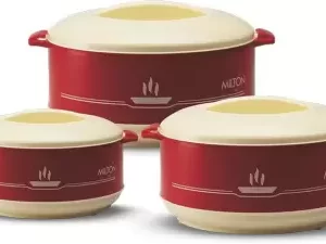 MILTON Buffet Pack of 3 Thermoware Casserole Set