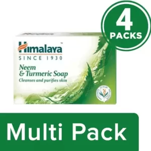 HIMALAYA Neem & Turmeric Soap (4 x 125 g)