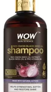 WOW SKIN SCIENCE Onion Shampoo for Hair Growth and Hair Fall Control (300 ml)