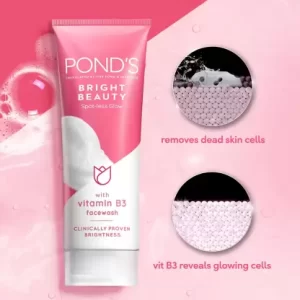 POND's Bright beauty Spot Less Glow Face Wash (150 g)
