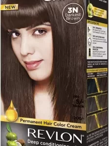 Revlon Color N Care Permanent Hair Color Cream , Darkest Brown 3N