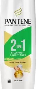 PANTENE 2 in 1 Silky Smooth Care Shampoo + Conditioner, 180 ml