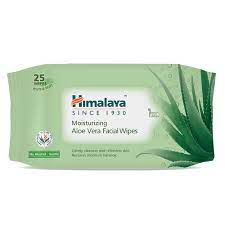 HIMALAYA Moisturizing Aloe Vera Facial Wipes 25's