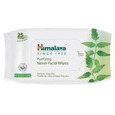 HIMALAYA Purifying Neem Facial Wipes (50 Tissues)