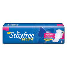 STAYFREE SECURE EXTRA LARG pad